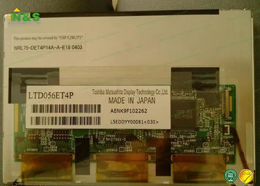 সাধারণত হোয়াইট LTD056ET4P TOSHIBA LCD প্যানেল 5.6 ইঞ্চি এলসিএম 1024 × 600 300 400: 1 262 কে WLED LVDS