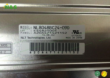 কোন ক্ষতি 9.0 ইঞ্চি NEC এলসিডি প্যানেল NL8048BC24-09D ফ্লাট আয়তাকার প্রদর্শন