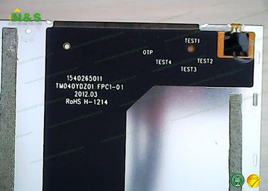 TM040YDZ01 4.0 ইঞ্চি টিয়ানমা এলসিডি 480 (আরজিবি) × 800, ডাব্লুভিজিএজি রেজোলিউশনের প্রদর্শন করে