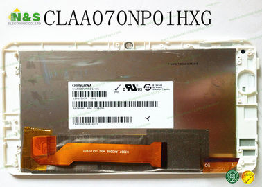 CLAA070NP01HXG TFT LCD মডিউল, সিপিটি 1024 × 600 7 LCD স্ক্রিন 250 সাধারণত কালো