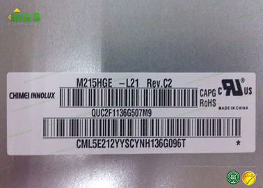 M215HGE-L21 10.4 ইঞ্চি ইনোলোক্স এলসিডি প্যানেল সাধারণত হোয়াইট LCM 1920 × 1080 250 1000: 1 16.7 এম WLED LVDS