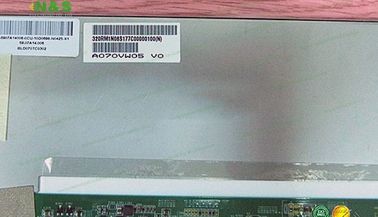 A070VW05 V0 AUO LCD প্যানেল 7.0 ইঞ্চি সাধারণত 152.4 × 91.44 এমএম সক্রিয় এলাকায় সাদা