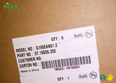 AUO G190EAN01.2 19 ইঞ্চি 1280 * 1024 রেজোলিউশনের সঙ্গে মেডিকেল মনিটরের পর্দা