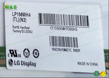 15.6 ইঞ্চি LP156WH4-TLN2 স্পর্শ ছাড়া এলজি LCD প্যানেল, 1366 * 768 এ-সি টিএফএফটি-এলসিডি, প্যানেল