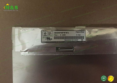 HSD070PWW1-A00 হ্যান্সটার 7.0 ইঞ্চি সাধারণত 150.72 × 94.2 মিমি সঙ্গে কালো