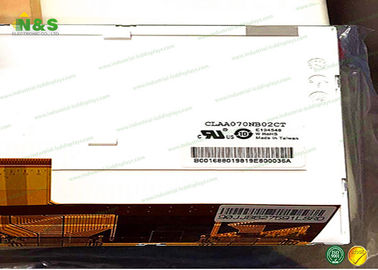 CLAA070NB02CT প্রতিস্থাপন স্মার্টফোন এলসিডি স্ক্রিন 153.6 × 90 মিমি সাধারণত সাদা
