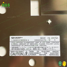 8.5 ইঞ্চি 800 × 480 শর্ট LCD প্যানেল LQ085Y3DG04 SHARP TFT LCD প্রদর্শন