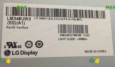 LM340UW1-SSA3 এলজি ডিসপ্লে A-Si TFT- LCD, 34 ইঞ্চি, 3440 × 1440 60Hz জন্য